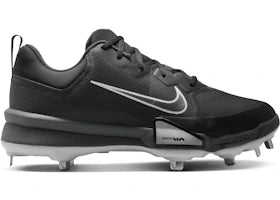 Nike Force Zoom Trout 9 Pro Black Anthracite White Metallic Silver - vue 360