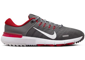 Nike Free Golf Next Nature Iron Grey University Red Smoke Grey White