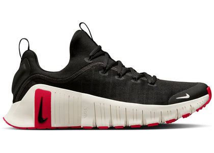 Nike Free Metcon 6 Black University Red Sail - authentic Nike sneakers