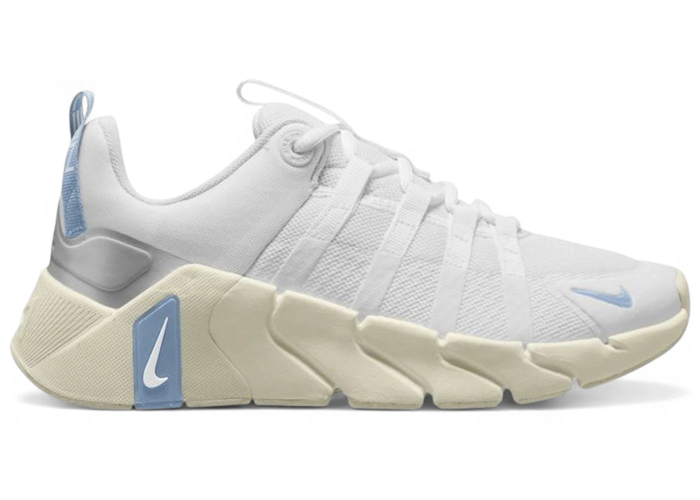 Nike Free Metcon 7 White Hydrogen Blue White - vue 360