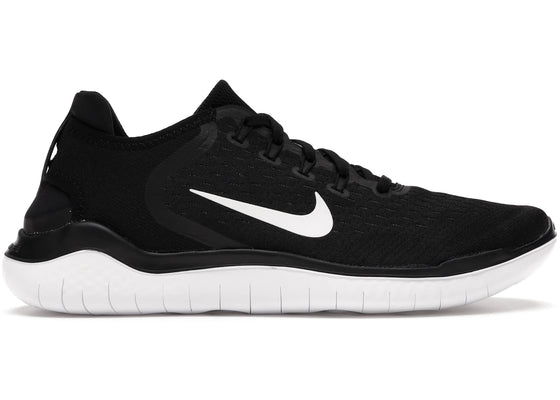 Nike Free RN 2018 Black White sneakers - authentic Nike shoes