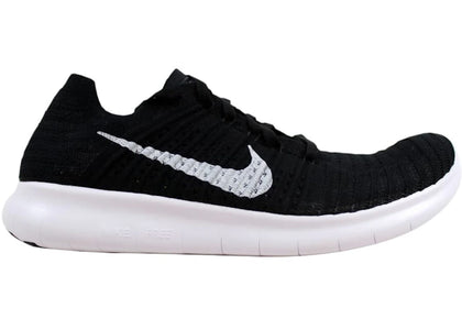 Nike Free RN Flyknit Black (Women's) - sneakers view 2