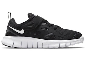 Nike Free Run 2 Black White (PS) - vue 360