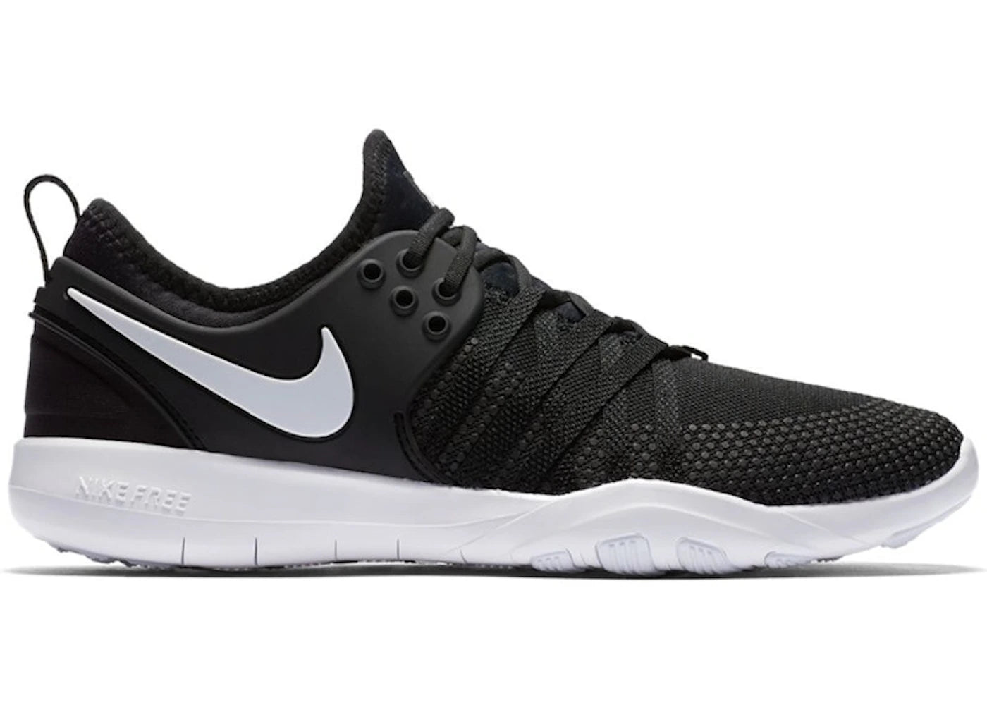 Nike Free Tr 7 Black White (Women's) - vue 360
