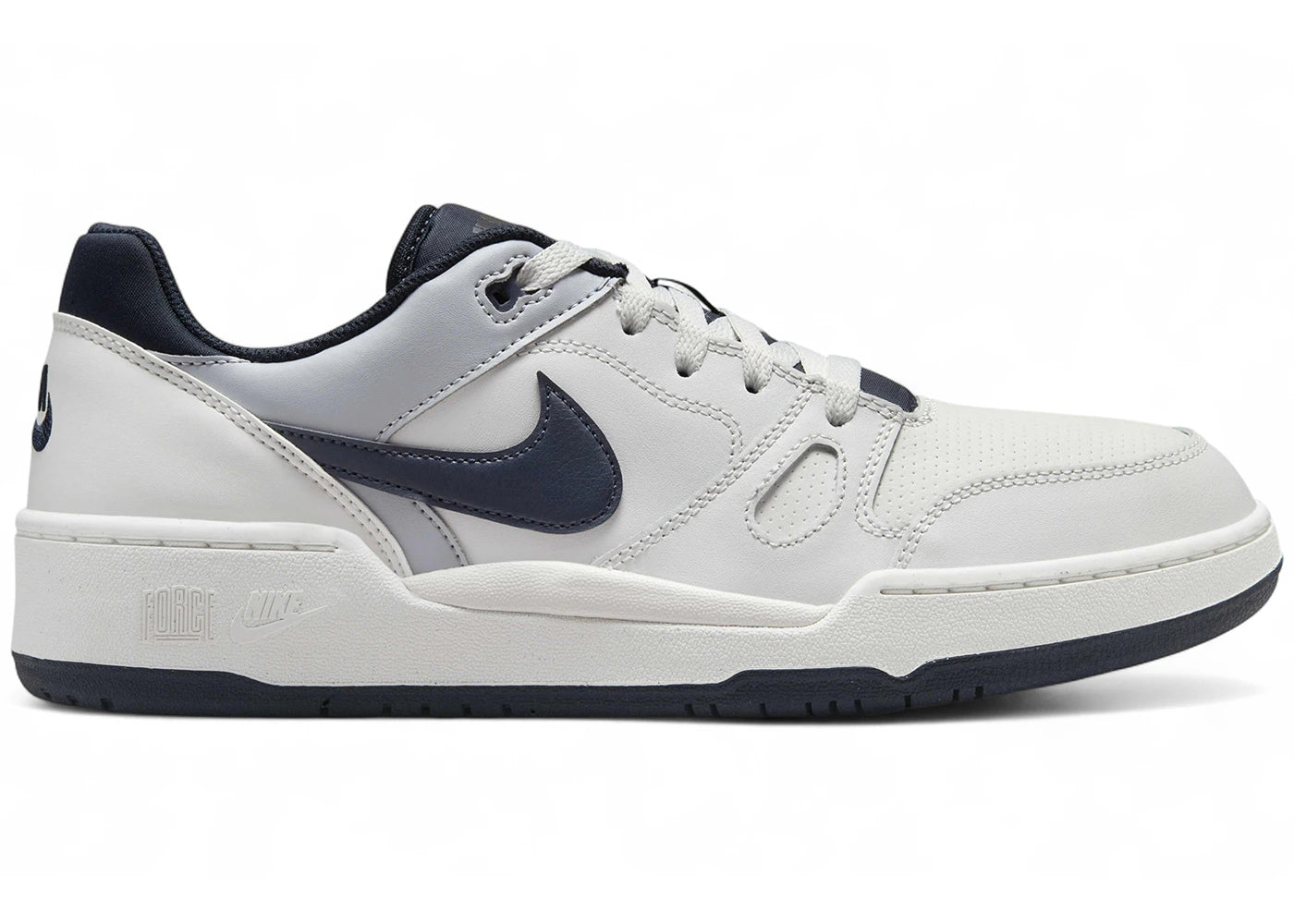 Nike Full Force Low Platinum Tint Dark Obsidian Wolf Grey - vue 360