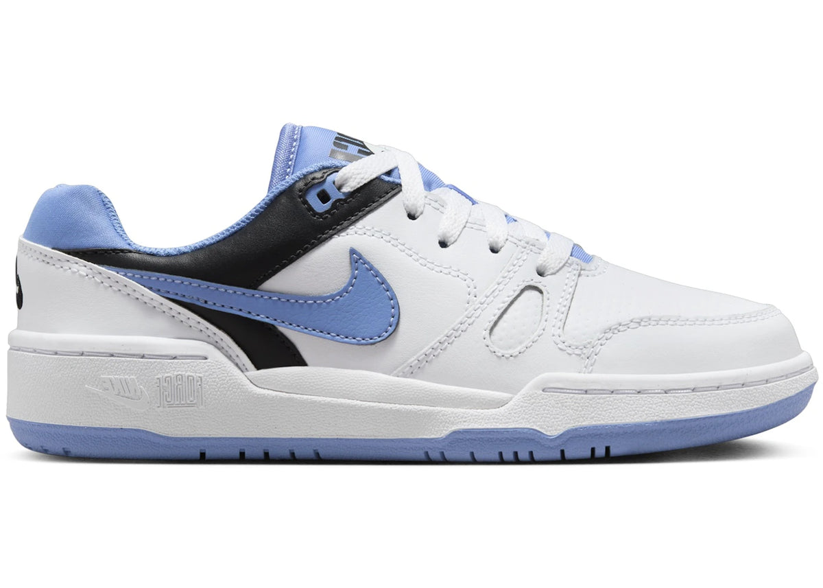 Nike Full Force Low White Black Team Orange Polar (GS) - vue secondaire A