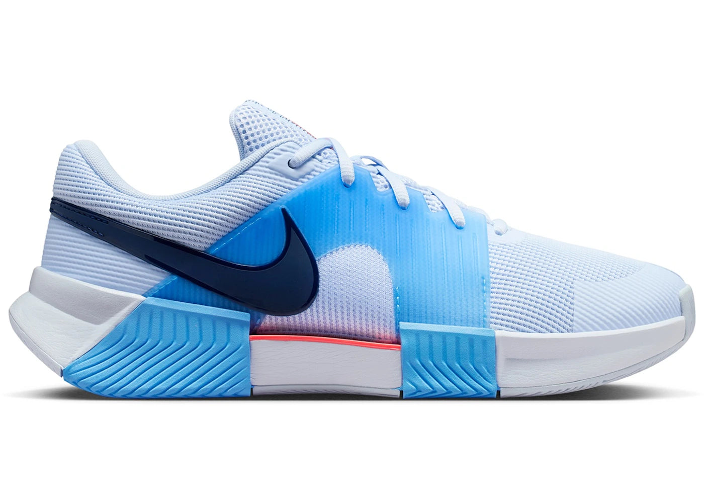 Nike GP Challenge 1.5 Hydrogen Blue Hot Lava Navy - vue 360