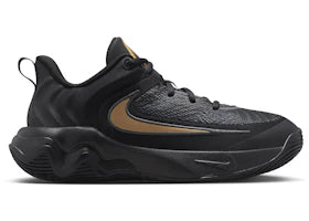 Nike Giannis Immortality 4 Black Metallic Gold (GS) - authentic Nike sneakers