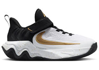 Nike Giannis Immortality 4 Black White Metallic Gold (PS)