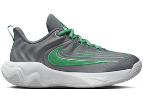 Nike Giannis Immortality 4 Smoke Grey Wolf Grey Dark Smoke Grey Stadium Green (GS) - vue 360