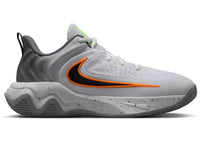 Nike Giannis Immortality 4 White Volt Wolf Grey Black (GS)