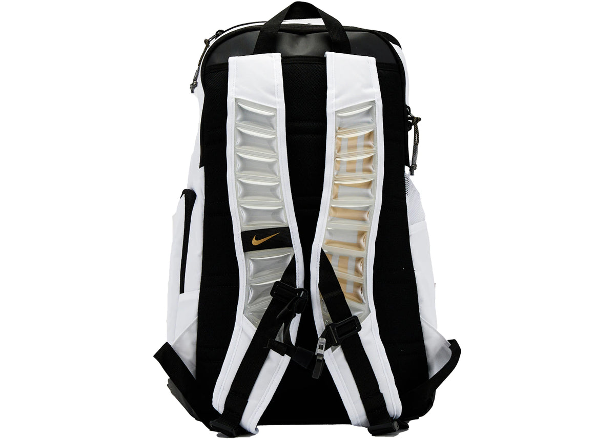 Nike Hoops Elite 32L Backpack White/Gold/Black - vue secondaire A