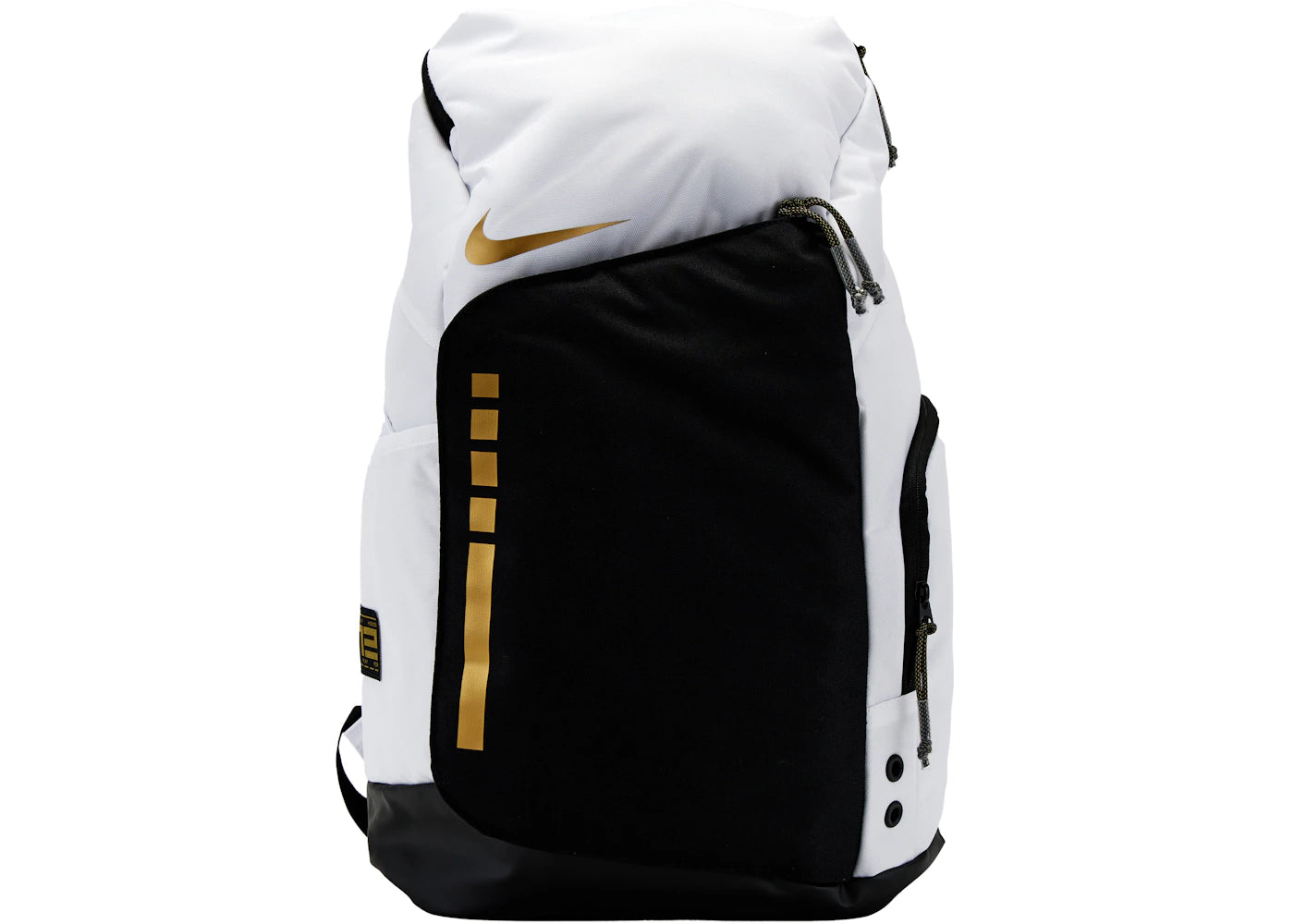 Nike Hoops Elite 32L Backpack White/Gold/Black - vue 360