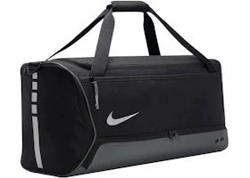 Nike Hoops Elite 57L Duffel Bag Black/Iron Grey/Metallic Silver - vue 360