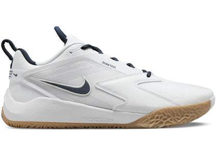 Nike HyperAce 3 White Photon Dust College Navy - authentic Nike sneakers