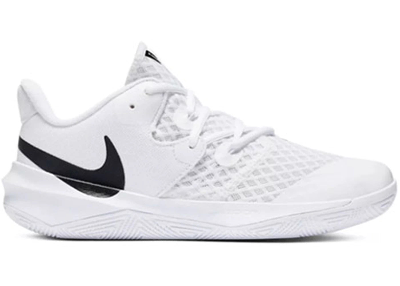 Nike HyperSpeed Court White Black - vue 360