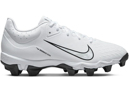 Nike Hyperdiamond 4 Keystone White Black Pure Platinum (Women's) - sneakers view 2