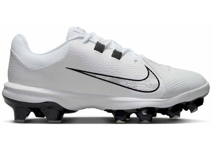 Nike Hyperdiamond 4 Pro MCS White Pure Platinum Black (Women's) - authentic Nike sneakers