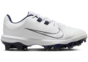Nike Hyperdiamond 4 Pro MCS White Pure Platinum Midnight Navy (Women's)