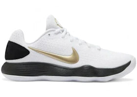 Nike Hyperdunk 2017 Low White Metallic Gold Black - authentic Nike sneakers
