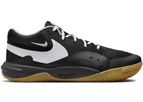 Nike Hyperquick Black White Flat Silver