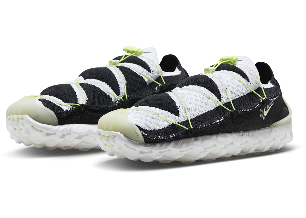 Nike ISPA Mindbody Black White Barely Volt - vue secondaire B