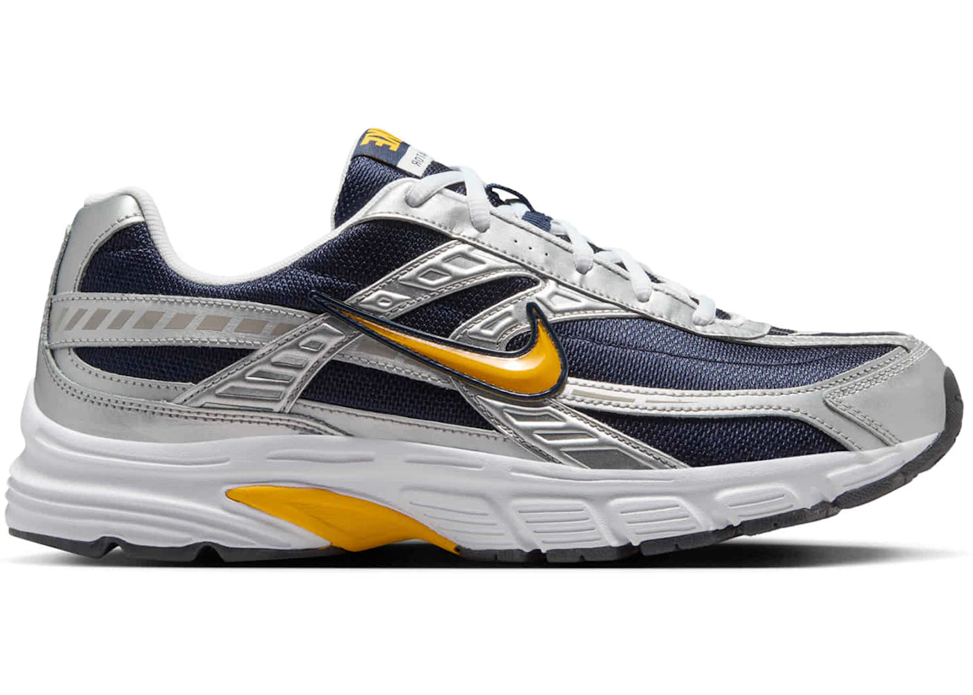 Nike Initiator Obsidian Metallic Silver White Team Gold - vue 360