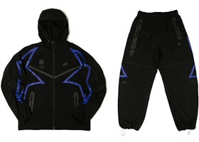Nike Inter Milan One Block Down Tech Woven Suit Black/Blue - vue 360