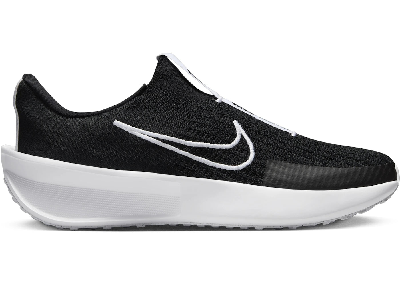 Nike Interact Run EasyOn Black White - vue 360