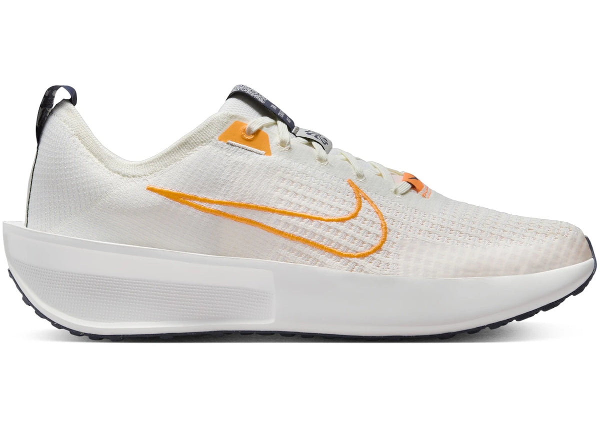 Nike Interact Run Sail Platinum Tint Summit White Total Orange - vue secondaire A