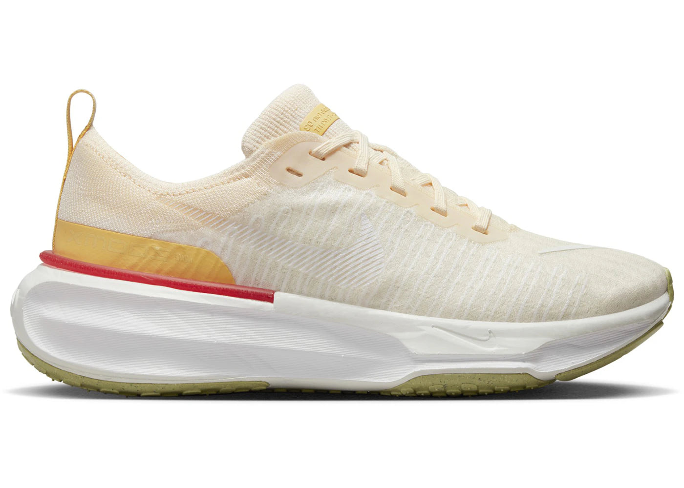 Nike ZoomX Invincible Run 3 Light Cream Topaz Gold Sea Coral (Women's) - vue 360