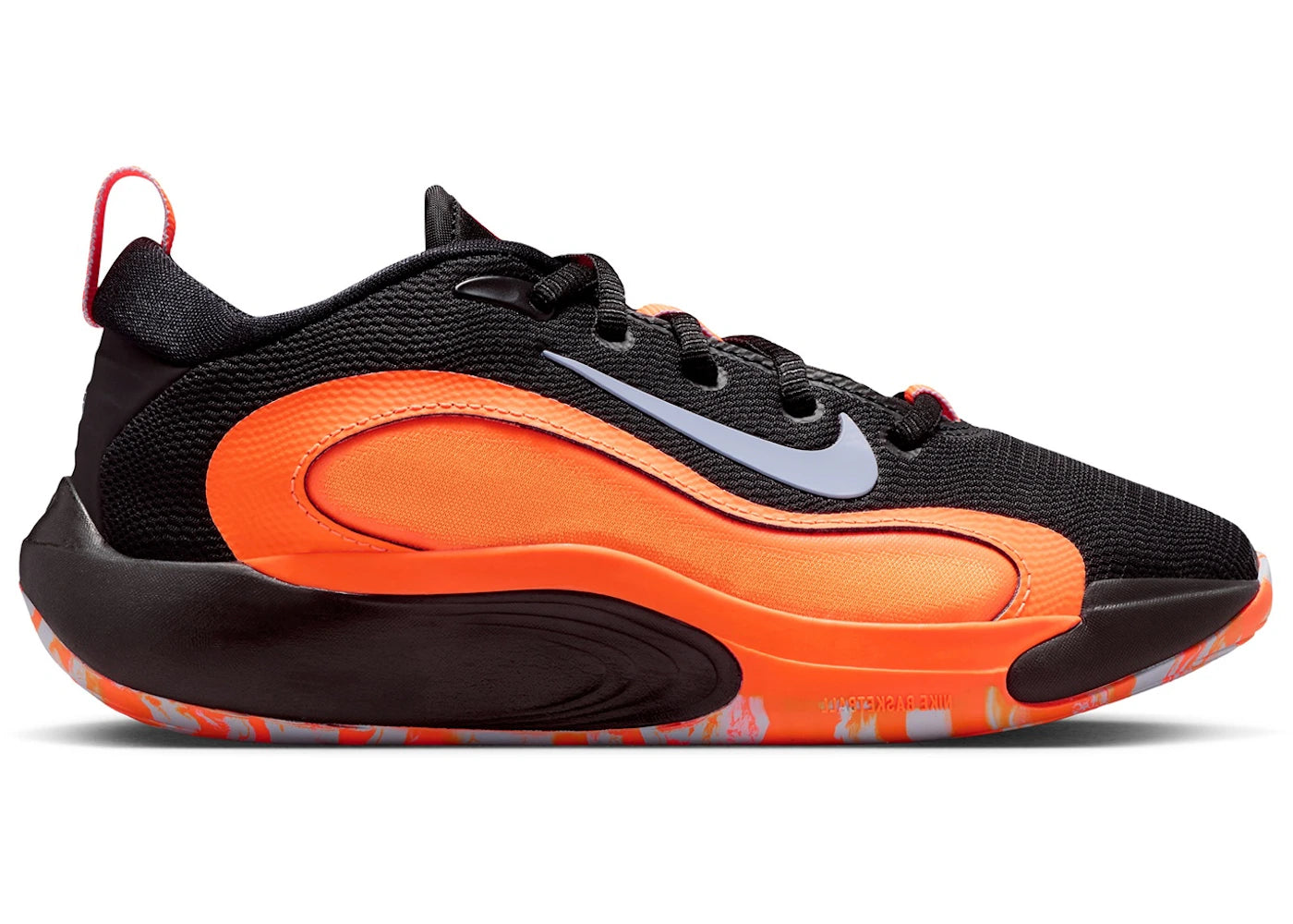 Nike IsoFly Black Bright Citrus Ghost (GS) - vue 360