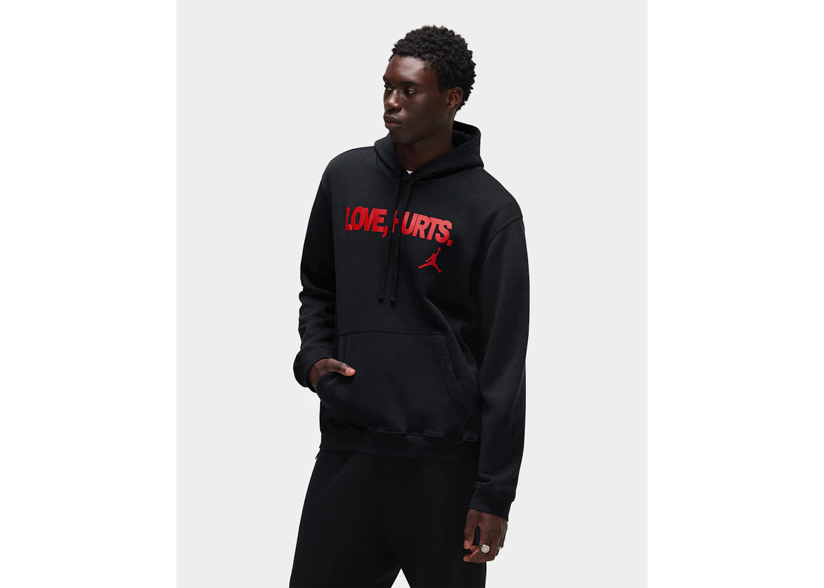 Nike Jordan Jalen Hurts Love Hurts Hoodie Black - vue secondaire B