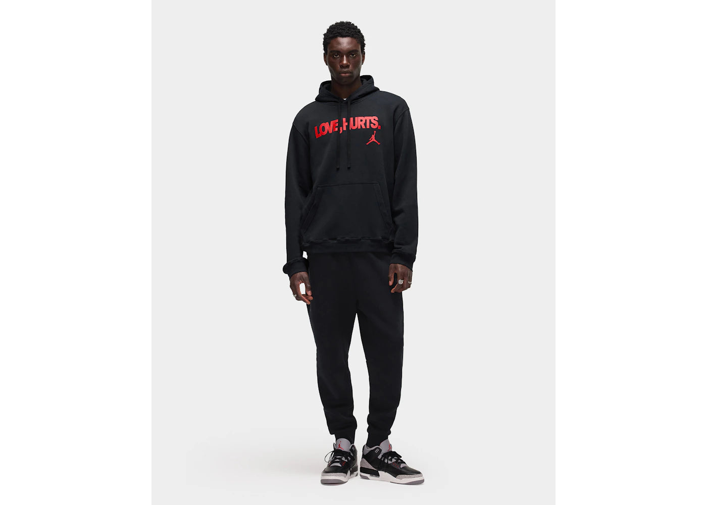 Nike Jordan Jalen Hurts Love Hurts Hoodie Black