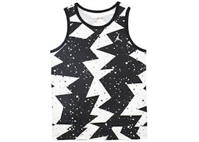 Nike Jordan Printed Poolside Tank Top Black - vue 360