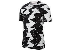 Nike Jordan Printed Poolside Tee Black - vue 360