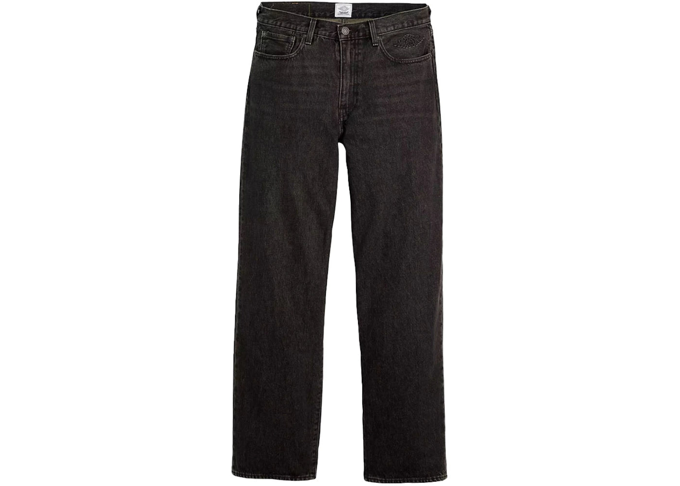 Nike Jordan x Levi's Baggy Jeans Black Wash - vue 360
