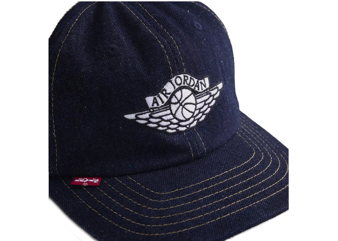 Nike Jordan x Levi's Denim Cap Rigid Rinse Blue - vue secondaire B