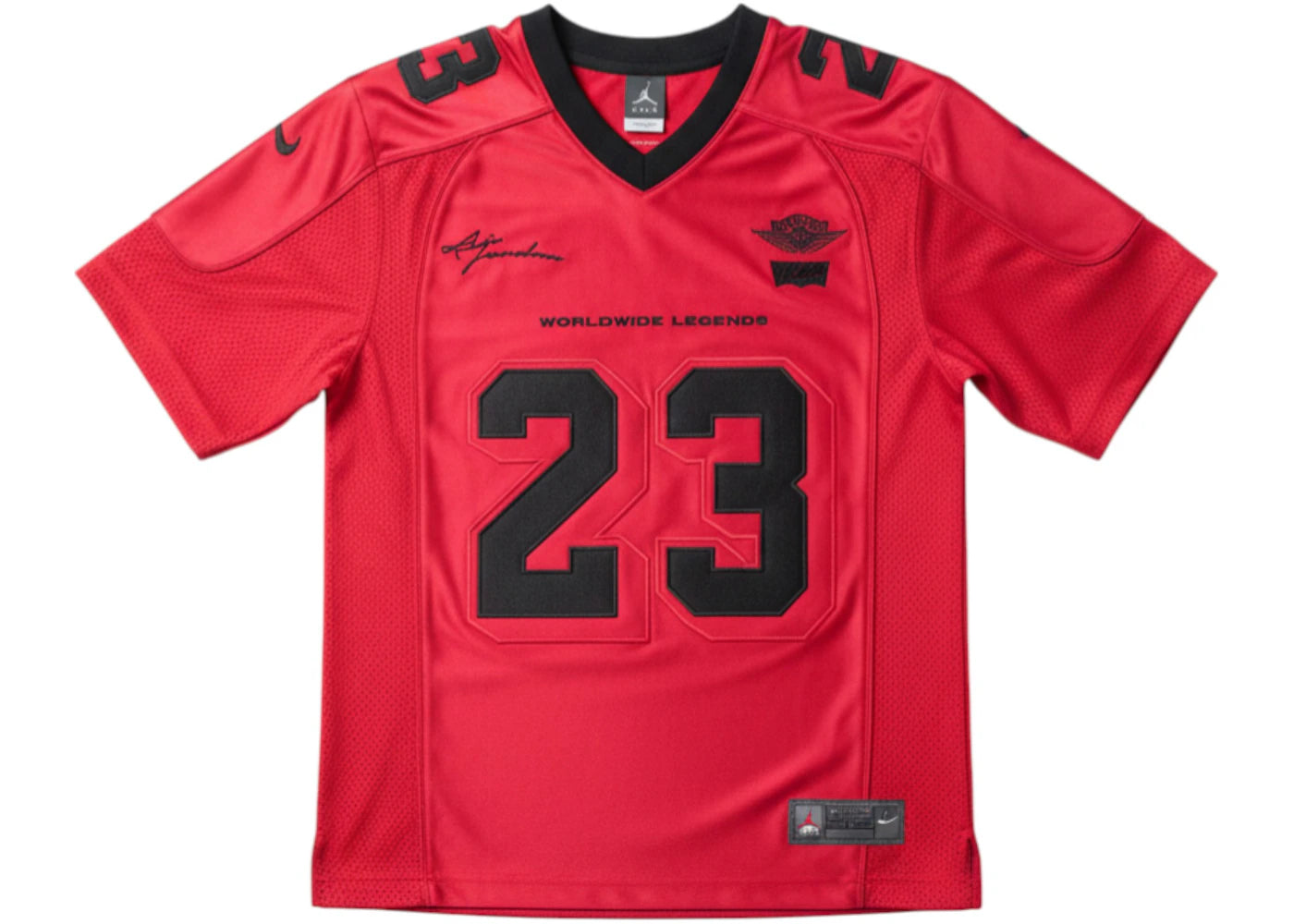 Nike Jordan x Levi's Jersey Red - vue secondaire B