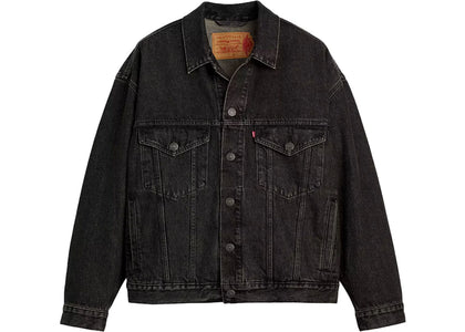 Nike Jordan x Levi's Type III Trucker Jacket Black Wash/Black - authentic Nike apparel