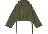 Nike Jordan x Teyana Taylor Women's Fleece Hoodie Rough Green