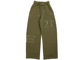 Nike Jordan x Teyana Taylor Women's Fleece Pants Rough Green - authentic Nike apparel