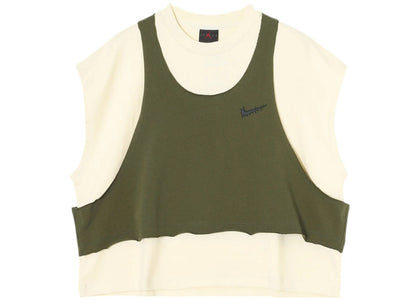 Nike Jordan x Teyana Taylor Women's S/S Tee Rough Green - authentic Nike sneakers