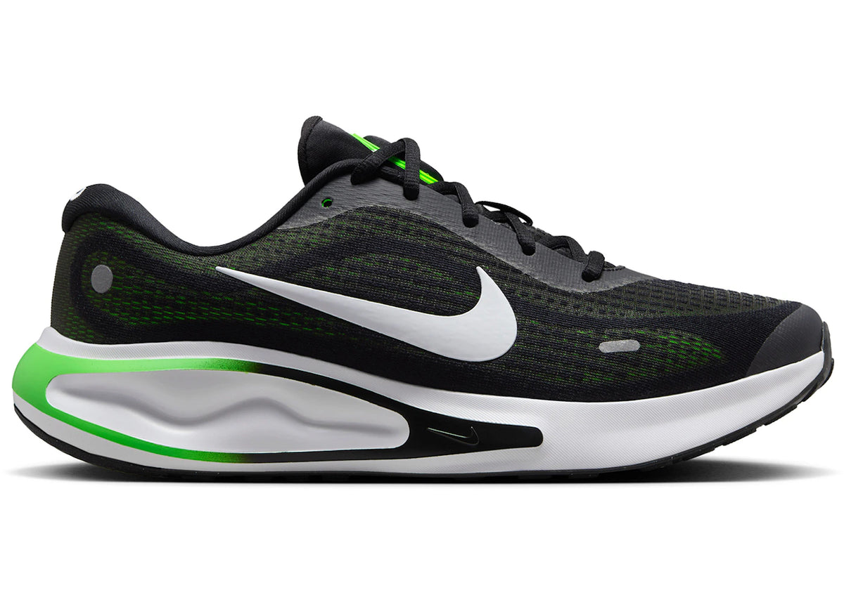 Nike Journey Run Black Green Strike Green Shock White - vue secondaire A