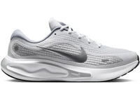 Nike Journey Run White Black Ashen Slate Metallic Silver