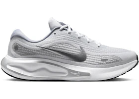 Nike Journey Run White Black Ashen Slate Metallic Silver