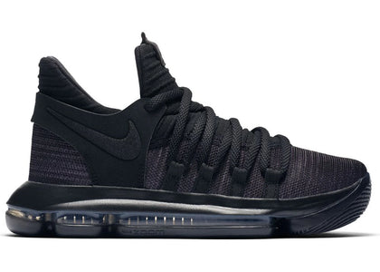 Nike KD 10 Blackout - authentic Nike sneakers
