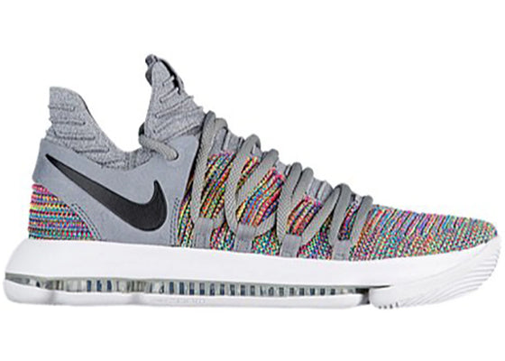 Nike KD 10 Multi-Color sneakers - authentic Nike shoes