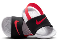 Nike Kawa Slide Black White Bright Crimson (TD)