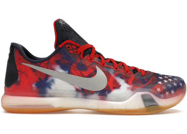 Nike Kobe 10 Independence Day sneakers - authentic Nike shoes
